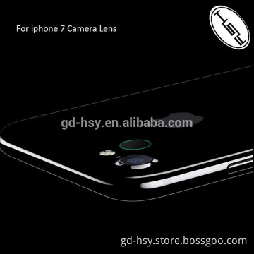 HUYSHE 2016 hot selling for iphone7 camera tempered glass for iphone 7 plus lens screen protector